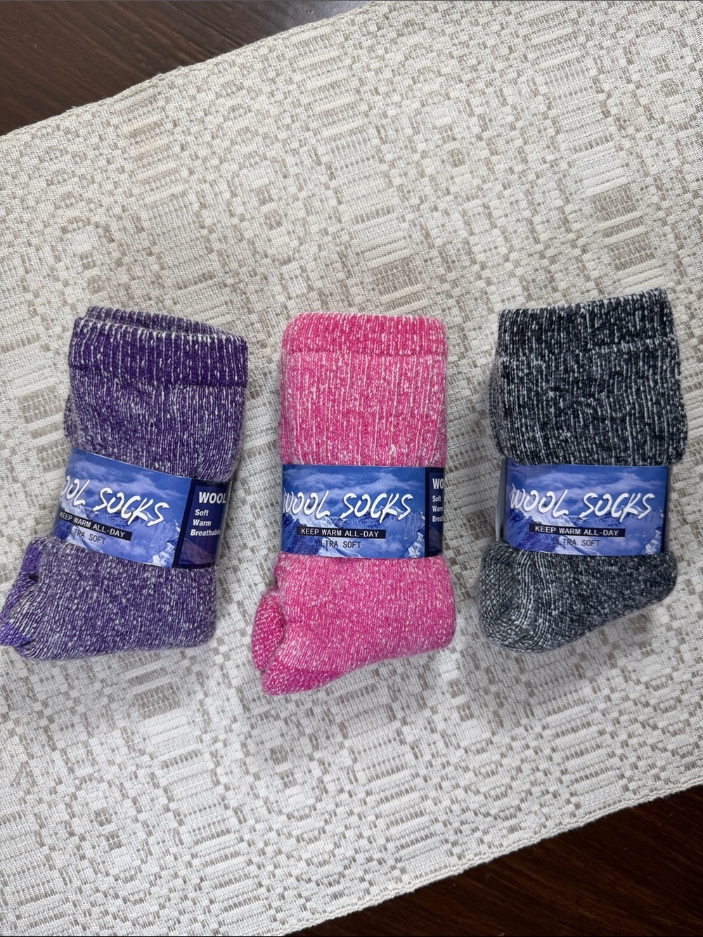 Kids Merino Wool Socks (8-12 years)